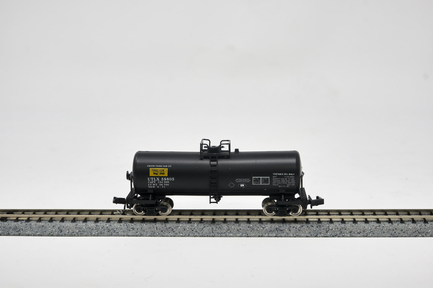 N 40' Funnel Flow Tank Car Vegi Oiler Car#58805