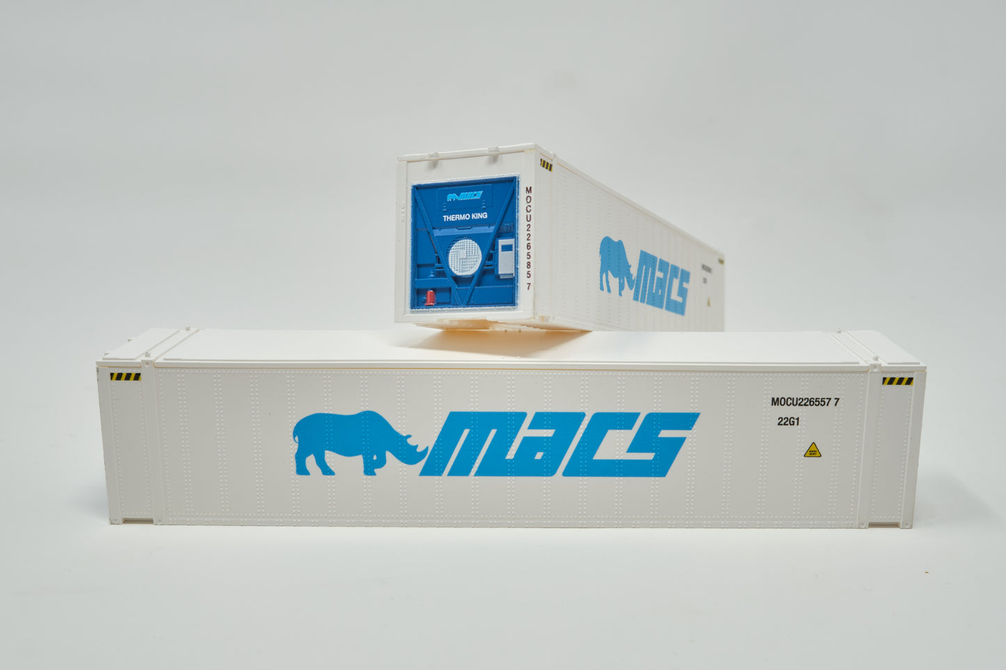HO Scale 1:87, 45' Reefer Containers 2pk, MACS, 0004-0083664