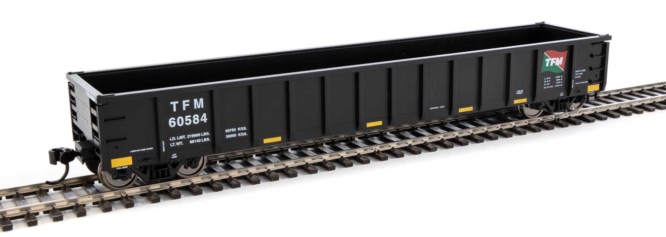 WalthersMainline 53' Railgon Gondola - Ready To Run WalthersMainline #6315 - Transportacion Ferroviaria Mexicana #60584
