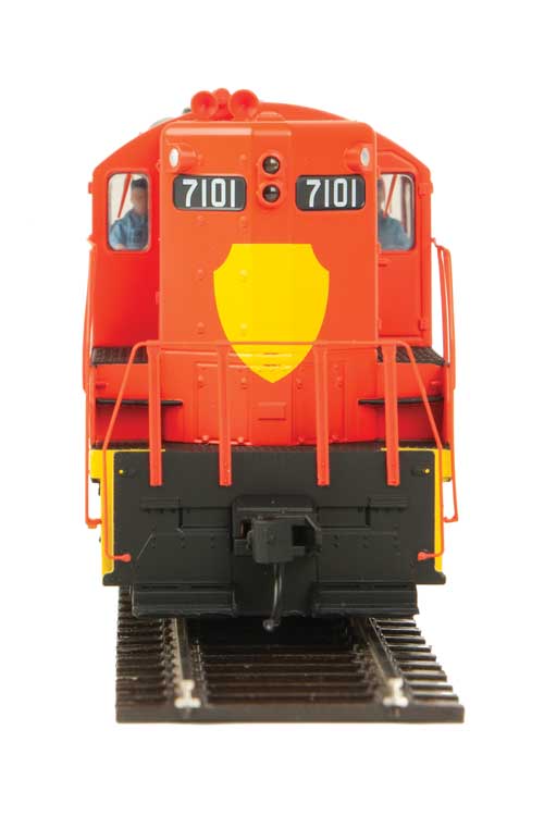 WalthersMainline EMD GP9 Phase II with High Hood - ESU(R) Sound and DCC WalthersMainline #20469 -National Railways of Mexico NdeM #7101