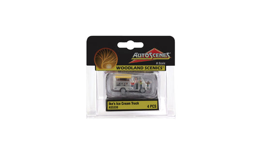 Ike's Ice Cream Truck - N Scale