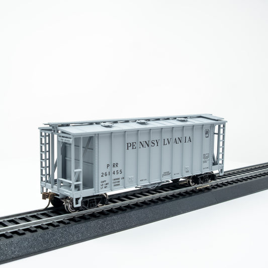 HO Scale Airslide Hopper 2-Pack – Pennsylvania Railroad – Road Numbers 261438 & 261455
