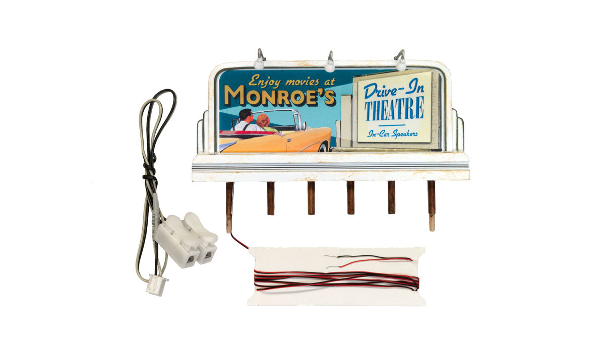 Monroe's Drive-In - HO Scale