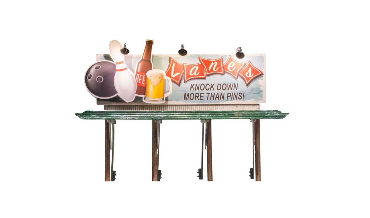 Lanes Bowling & Bar - HO Scale