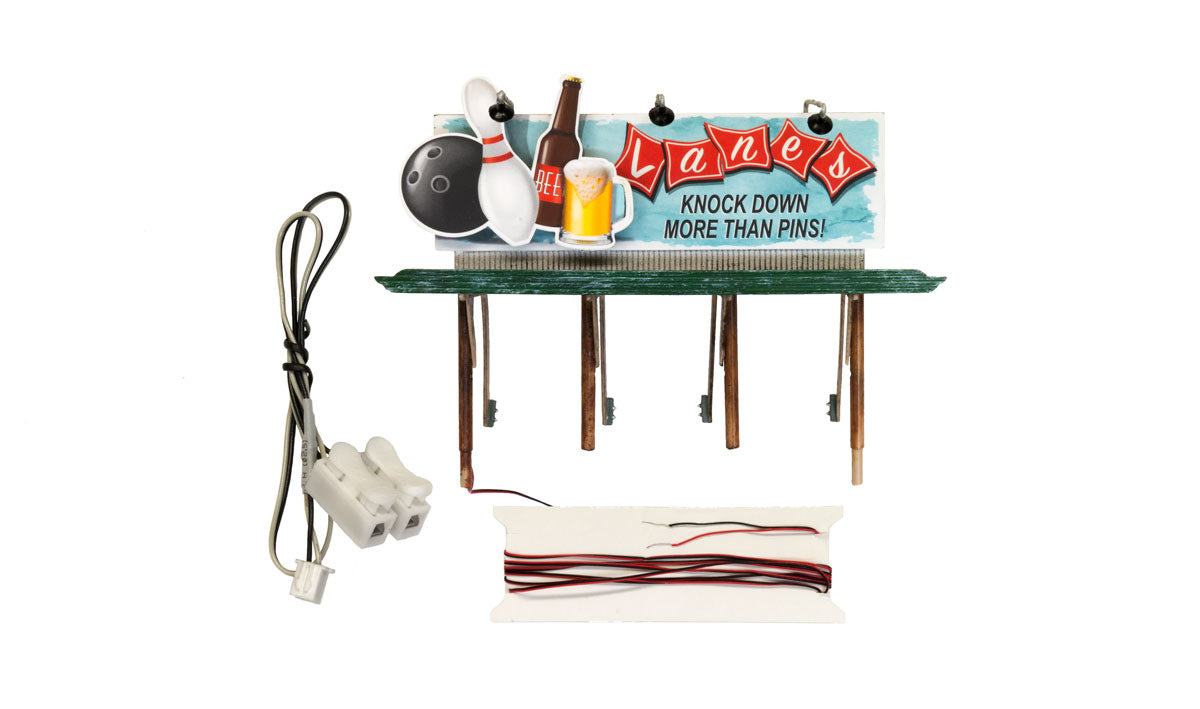Lanes Bowling & Bar - HO Scale