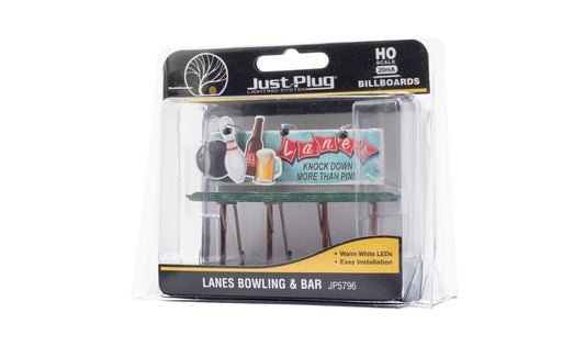 Lanes Bowling & Bar - HO Scale