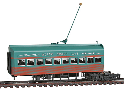 HO Electroliner Add-on Coach Car North Shore Line (Add-on Car Only)