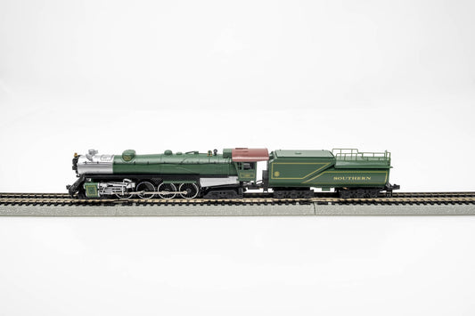 Con-Cor N Scale S2 4-8-4 – Southern Railway Cab #1493 (DCC Ready, Rapido Couplers)