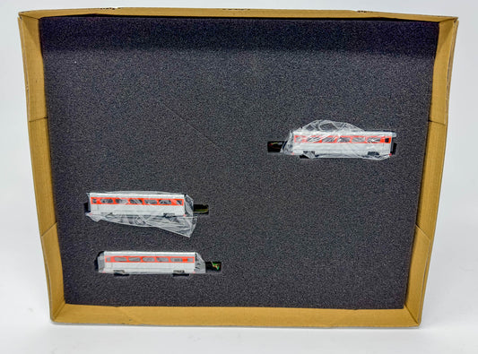 N Scale, AeroTrain, 3 car Add-On Set (Coaches Only), Union Pacific 0001-008774