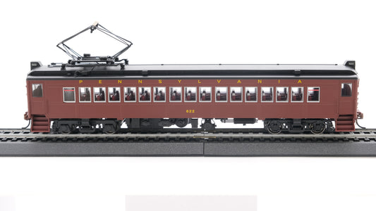Con-Cor HO MUmP54 Pennsylvania Post-War Non-Powered Coach w/ Aluminum Windows w/ Futura Lettering - Car #622