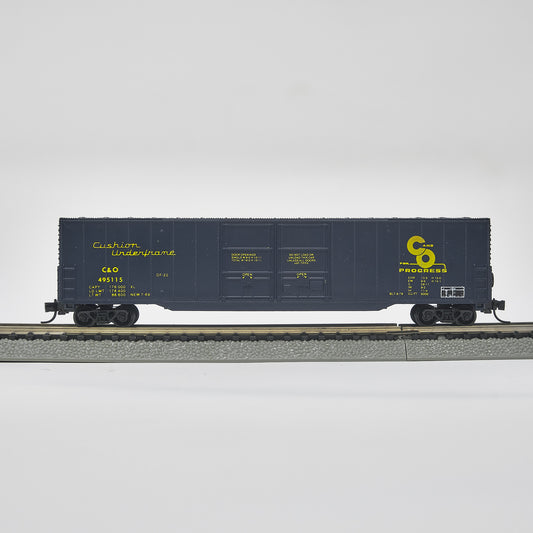 N 60FT Boxcar Chessie System