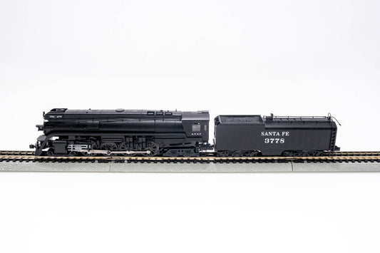 Con-Cor N Scale GS4 4-8-4 – Santa Fe Cab #3778 (DCC Ready, Rapido Couplers)