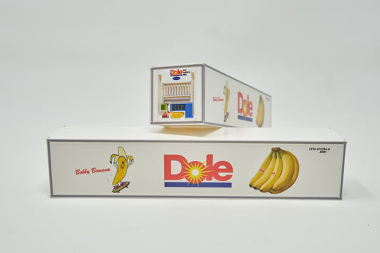 HO Scale 1:87, 40' Containers 2pk, Dole, Skateboarding 0004-083002