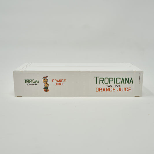 HO Scale 1:87 45' Reefer Containers 2pk, Tropicana, 0004-083660