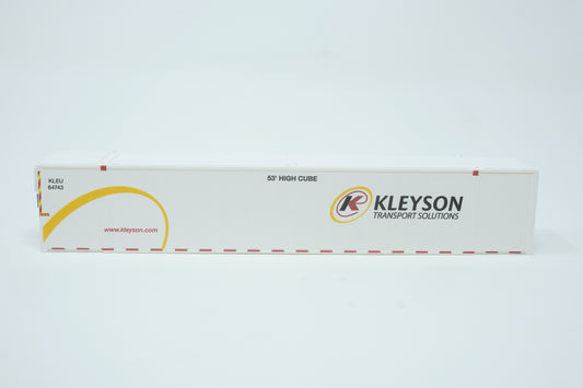 HO Scale 1:87 53' Hi Cube Reefer Containers, Kleyson, 0004-088077 - Misprint Edition