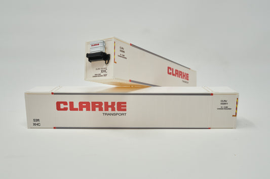 HO Scale 53' Reefer Containers 2pk, Clarke, 0004-088075