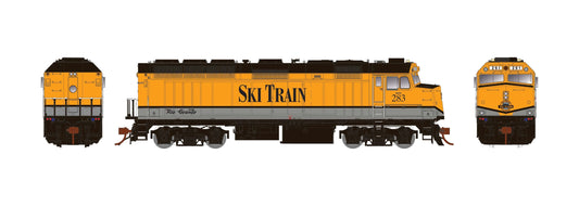 HO Scale 1:87, Locomotive, F40PH, Denver & Rio Grande, Ski Train, DC/DCC CAB#242