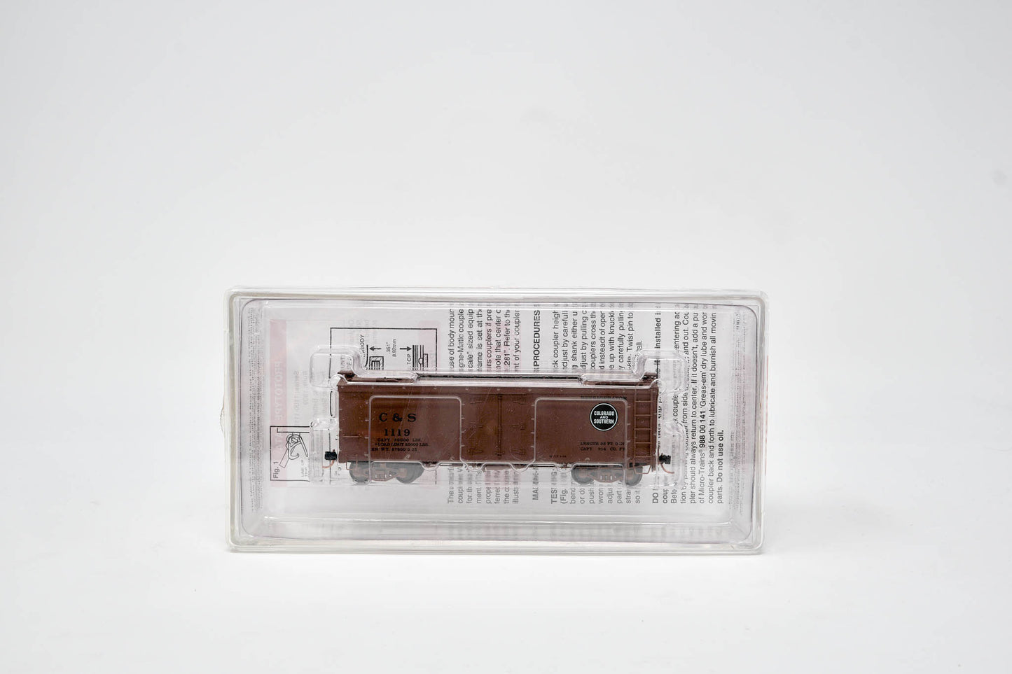 HOn3 Mirco-Trains Colorado & Southern 30' Composite Frame Reefer