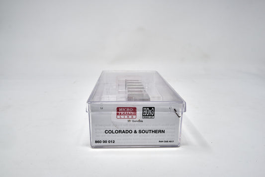 HOn3 Mirco-Trains Colorado & Southern 30' Gondola Kit