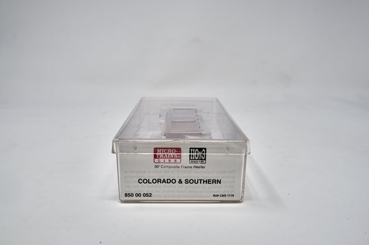 HOn3 Mirco-Trains Colorado & Southern 30' Composite Frame Reefer