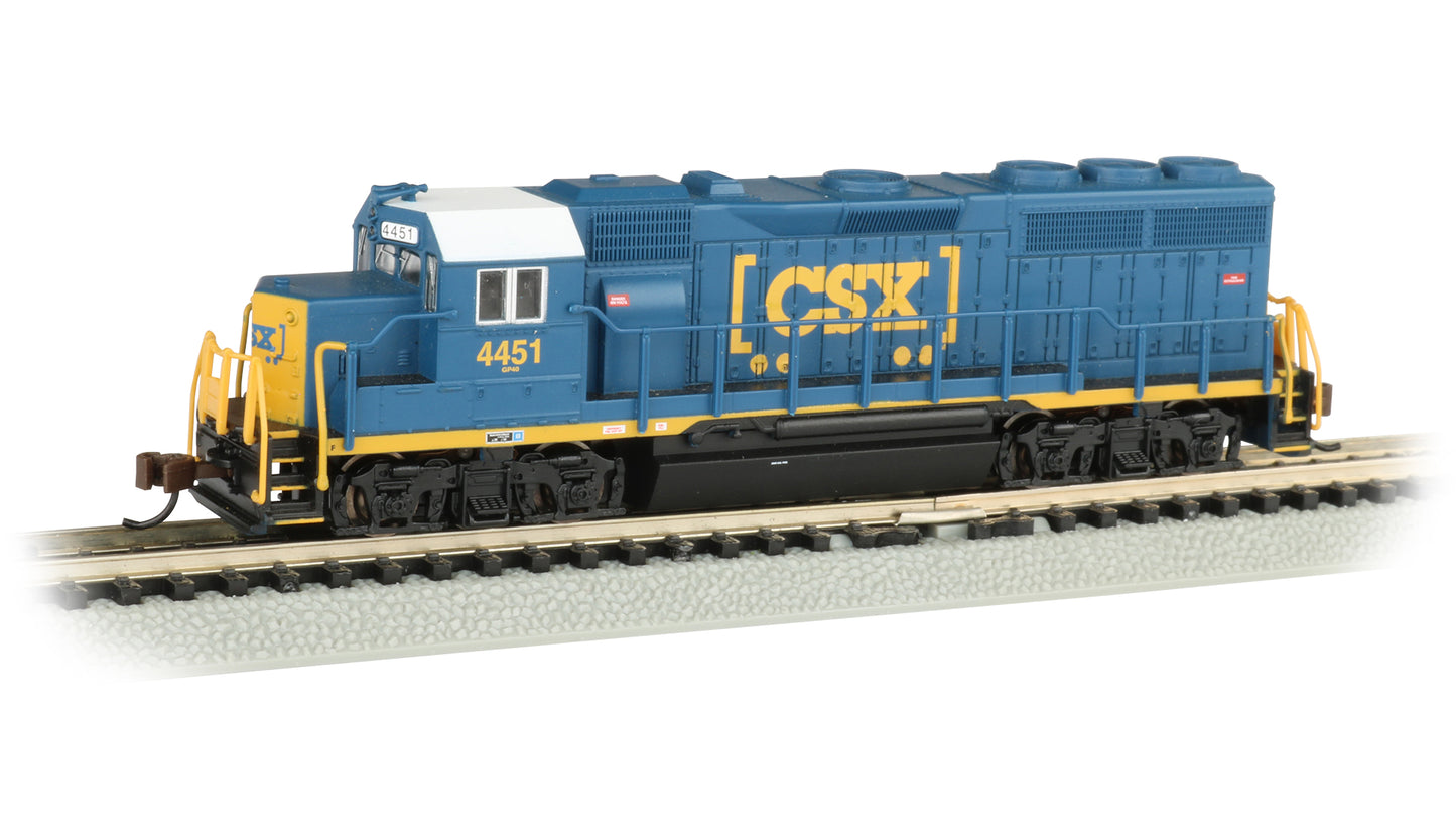 EMD GP40 - CSX® #4451 (HTM™)