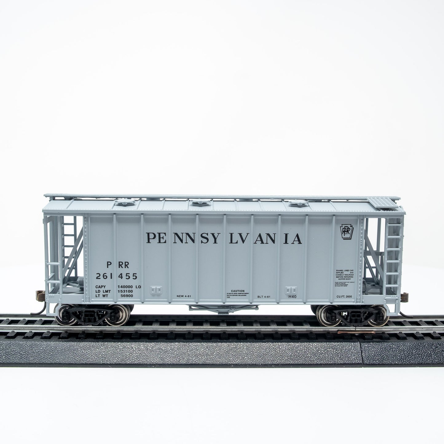 HO Scale Airslide Hopper 2-Pack – Pennsylvania Railroad – Road Numbers 261438 & 261455