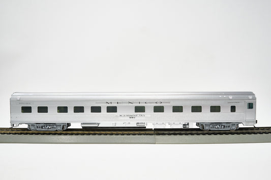 Walthers Mainline 85ft 10-6 Sleeper Car –  Ferrocarriles Nacionales de México (NdeM)  (Decorated by VJ Hobbies for Con-Cor)
