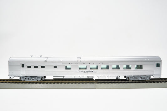 Walthers Mainline 85ft Diner Car –  Ferrocarriles Nacionales de México (NdeM)  (Decorated by VJ Hobbies for Con-Cor)