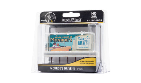 Monroe's Drive-In - HO Scale