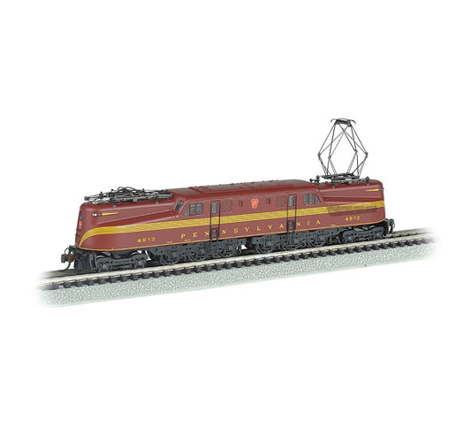 Bachmann 65352, N Scale GG-1 Electric with Sound Value DCC, PRR Red 5 Stripe #4913