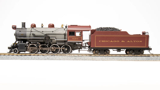 Broadway Limited BLI 7327 HO Scale 2-8-0 Consolidation Steam Loco Chicago & Alton 430 Paragon4 DCC